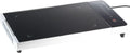 Rosenstein & Söhne Glasgrill mit Touch-Bedienfeld und Timer, 800 W, bis 300 °C